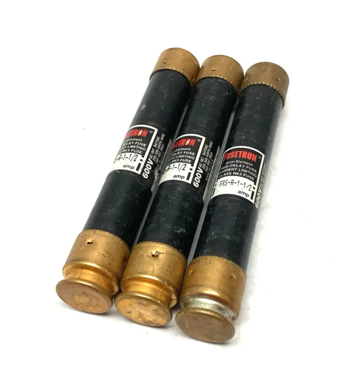 Used BUSSMANN FUSETRON DUAL-ELEMENT TIME DELAY FUSE CLASS RK5 Fuses | Maverick Industrial Sales #1102107