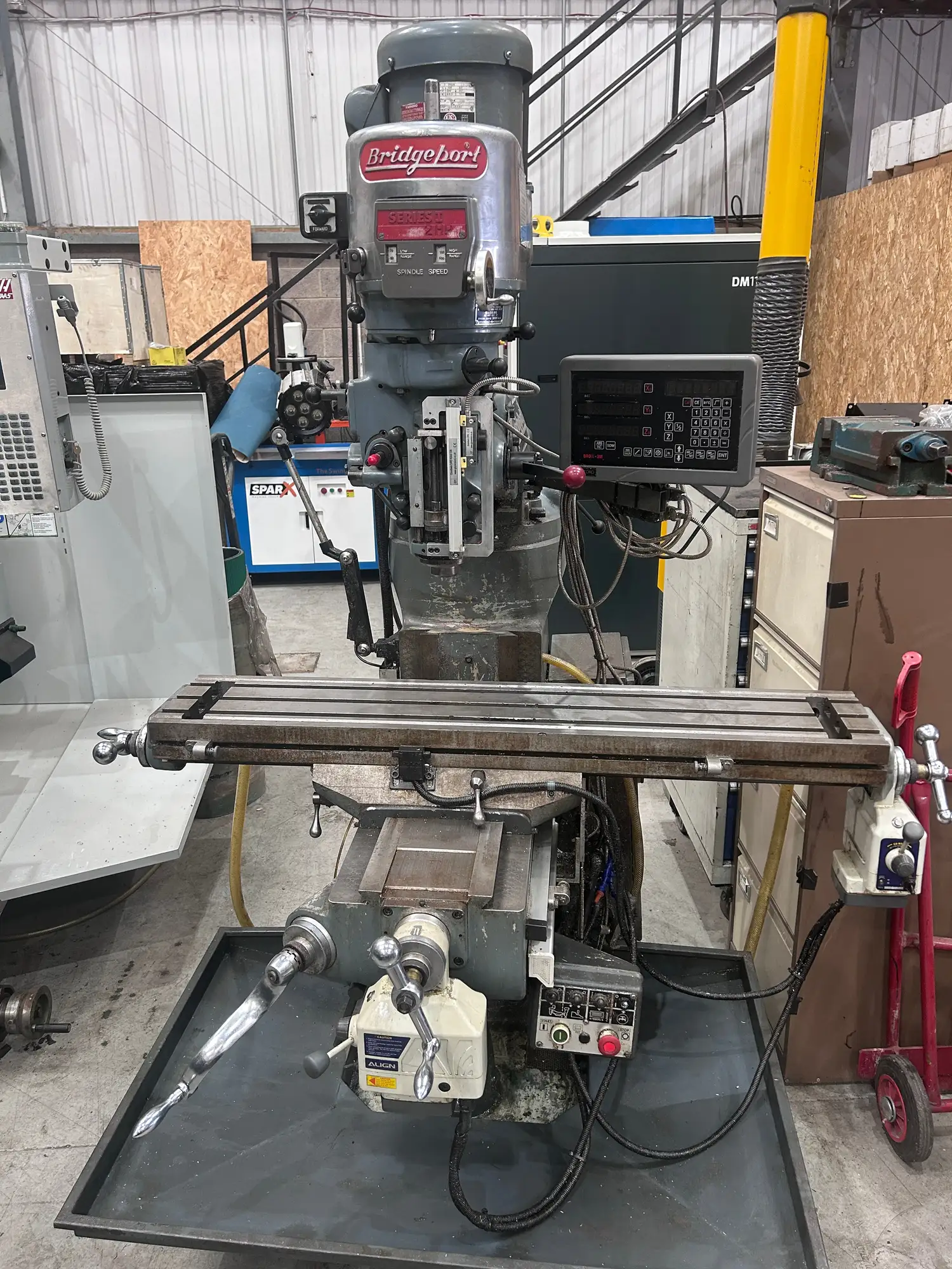 Bridgeport Variable Speed Turret Mill