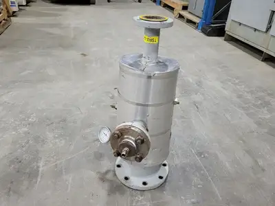 Water Baffle Test Tube w/ Temperature Gauge