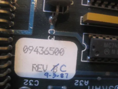 USED MEASUREX 094365-00 DISCRETE OPERATIONS PROCESSOR BOARD 09436500