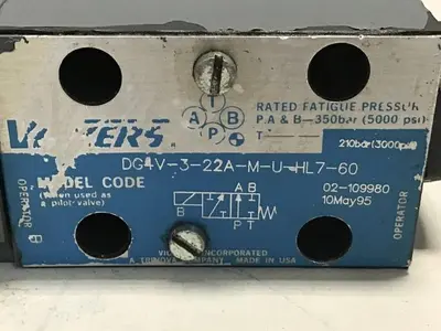 USED VICKERS DG4V-3-22A-M-U-HL7-60