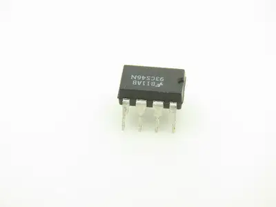 National 93CS46N Semiconductor Integrated Circuit DIP 8-Pin Chip Lot of 7