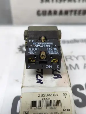 New | in-Stock TELEMECANIQUE ZB2BW061 Contact Blocks Ohio US | Surplus Asset Holdings #1246074