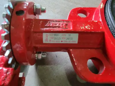 6" Butterfly Valve w/ Handle