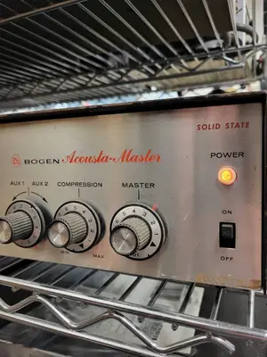 Bogen Acousta-Master Solid State Audio Equalizer Amplifier