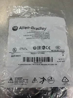Allen-Bradley 800F-PX11 Ser A Contact Cartridge with Latch. 4A-34
