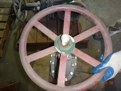 Ladish 10", Class 150, CF8, Gate Valve