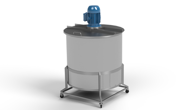 500 L S/S Trolley Tank
