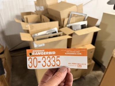 Used HUGE LOT OF TOILET PAPER ROLL HOLDERS, AND PAPER TOWEL DISPENSERS. _UNKNOWN_ Janitorial Equipment Michigan US | Miedema Asset Management Group #1403027