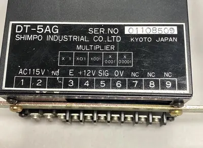 Used SHIMPO INDUSTRIAL DT-5AG Counters/Timers Ohio US | Surplus Asset Holdings #1234163