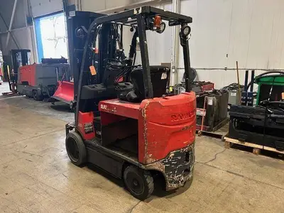 Used 2020 RAYMOND 4750C50S 4-Wheel Sit down Electric Counterbalance Forklifts Illinois US | Somerset Equipment Sales #1546170