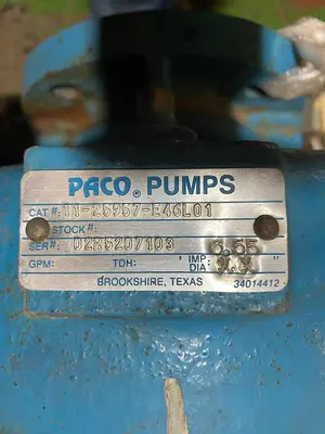 Used PACO 11-25957-E46L04 Motors (misc) | Surplus Asset Holdings #1205513