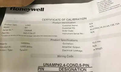 USED HONEYWELL 060-F736-01