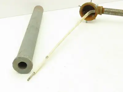 FWS RFM 18HX12C Thermocouple Pipe Well 12"x 18" Steel Pipe 90° Elbow 3/4"NPT
