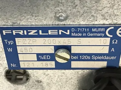 USED FRIZLEN GMBH & CO KG FZZP 200X45S-10 D-71711
