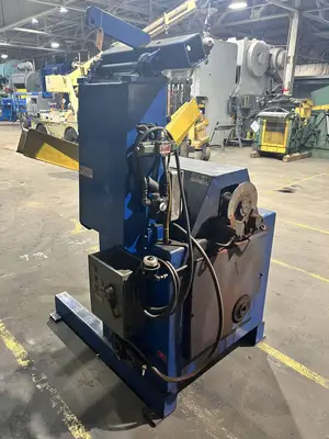 8,000 lbs. x 24" Wide Custom Motorized Uncoiler