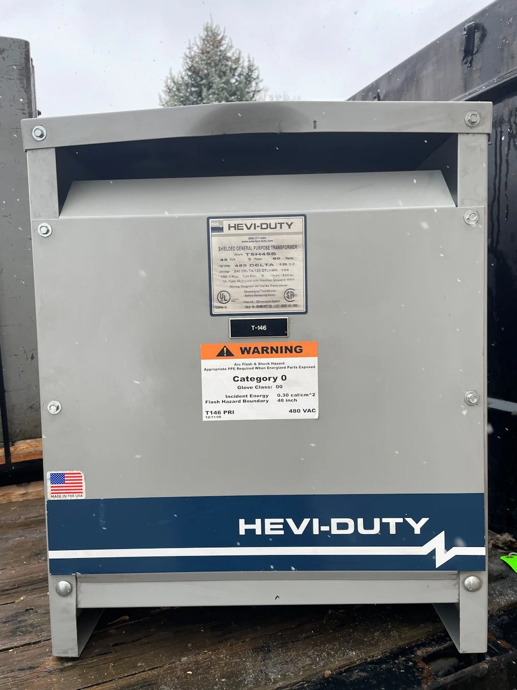 Hevi-Duty T5H45S 45KVA Transformer