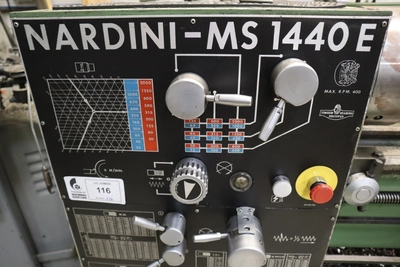 Used NARDINI MS 1440E Engine Lathes Minnesota US | Machinesused.com #1443929