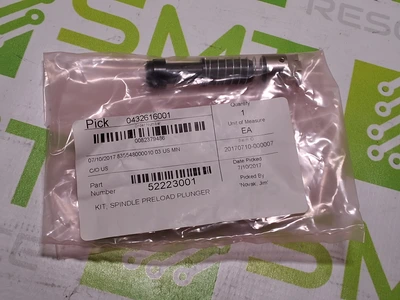 UNIVERSAL INSTRUMENTS 52223001 SPINDLE PRELOAD PLUNGER KIT