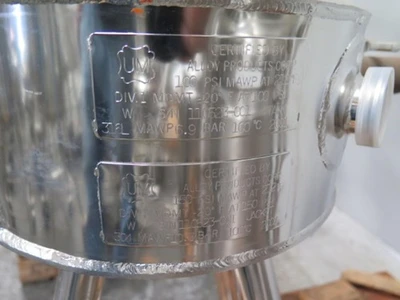 2001 UM Portable Jacketed Stainless Steel Vessel Tank Fermentation Bio Reactor