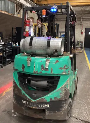Used 2018 MITSUBISHI FGC25N Liquid Propane Forklifts Illinois US | Forklift Exchange #1274662