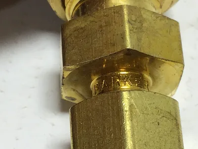 Parker Brass fittings CPI 2..B / lot of 5