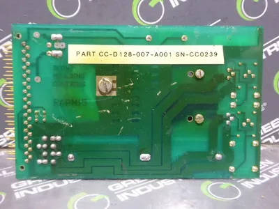 MOOG CC-D128-007-A001 P25 Universal Parison Programmer Power Supply Board Used