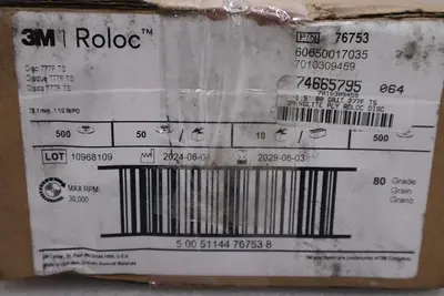 76753 3M ROLOC Grinding / Sanding Wheels (Lot of 500) STOCK H41