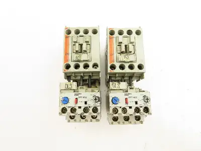 Allen Bradley CA7-12-10 Contactor Overload Relay 120V Coil 32A 600V Lot of 2