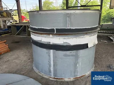 USED Fluid Air Fluid Air Fluid Bed Dryer, Model 0500, S/S