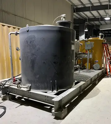 Potable & Hot Water Shower Skid