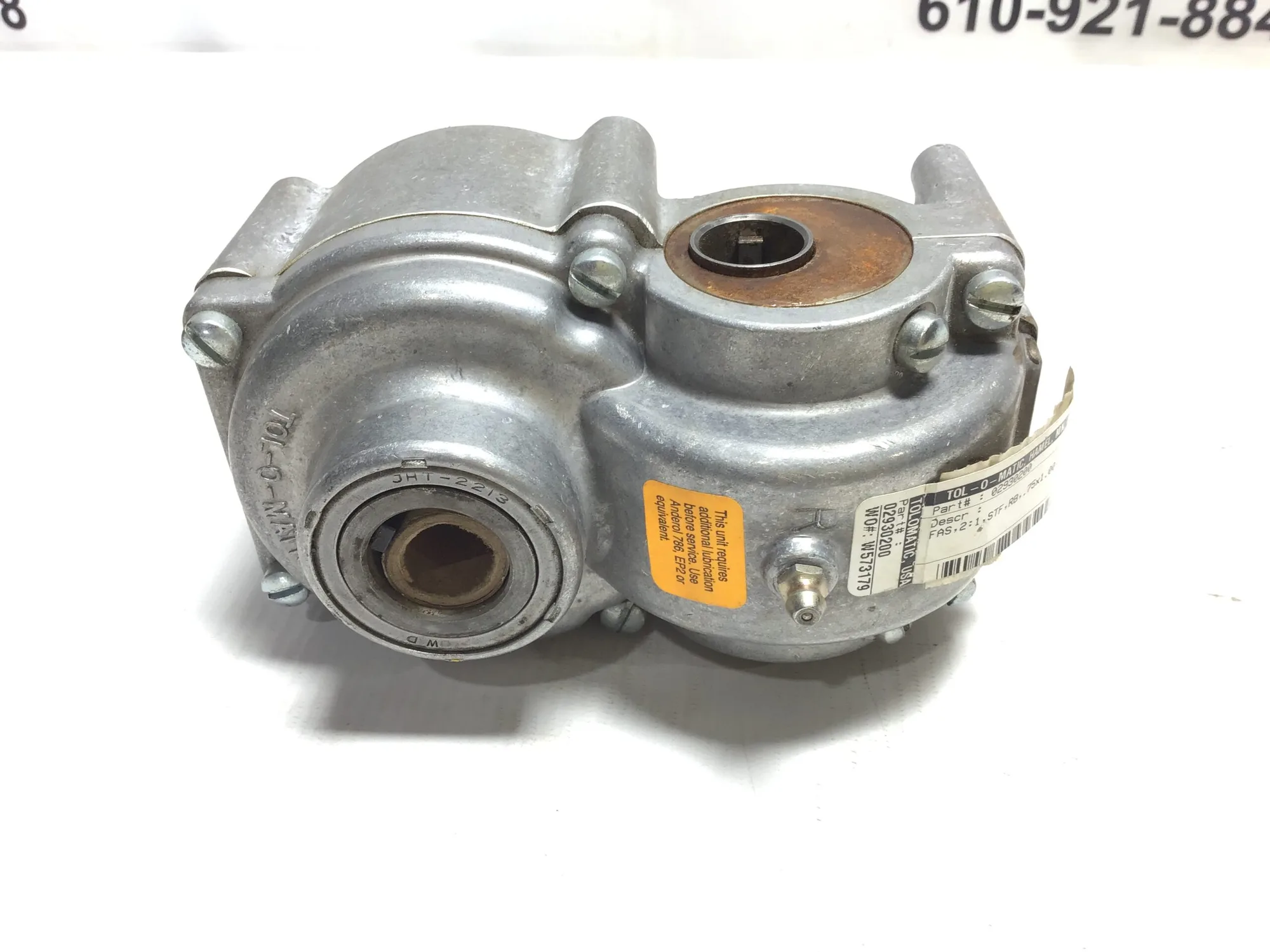 TOL-O-MATIC 02930200 Gearbox Coupling FAS 2:1 STF RB .75×1.00 R