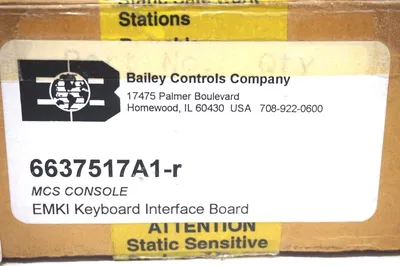 NEW BAILEY CONTROLS 6637517A1-R INTERFACE BOARD 6637517A1