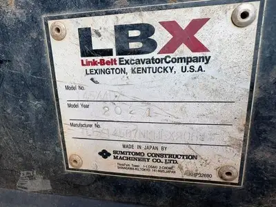 Used 2021 LINK-BELT 145 X4 DZ SPIN ACE Crawler Excavators North Carolina US | Southeastern Equipment Corp #1467730