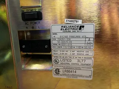 Used RELIANCE 704261-33R Automation Control (HMI) | Surplus Asset Holdings #1227626
