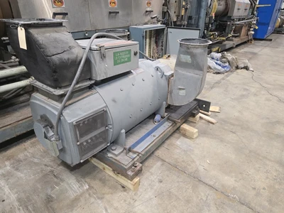 12" Single Screw Crown/CDL Dump Extruder, Model RPU2E400, 10:1 L/D Ratio