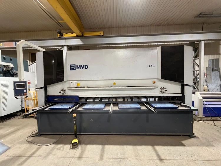 Used 2022 MVD C13-4000 Power Squaring Shears (Inch) Illinois US | Revelation Machinery #746764