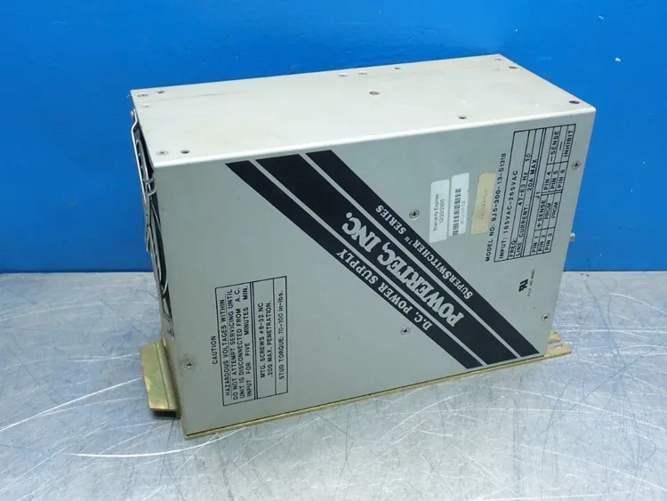 Used POWERTEC INC 9J530013S1318 AC/DC Power Supplies Ohio US | HGR 24 #1070189