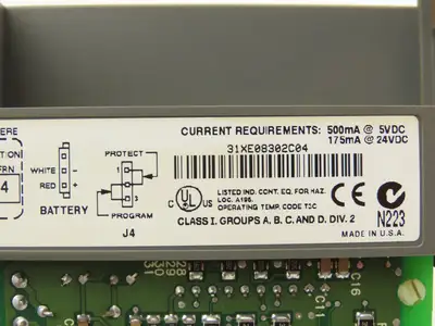 Allen Bradley 1747-L531 SLC 500 PLC Processor Unit Ser C Rev 8 FRN 4