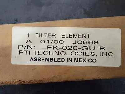 NEW PTI TECHNOLOGIES INC. FK-020-GU-B