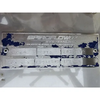 Used Spiroflow Bulk Bag Discharger Loss in Weight Batching System w/Flex Screws