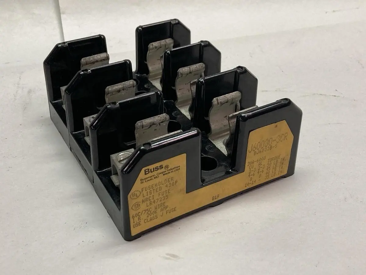 New | in-Stock BUSS J60030-3CR Miscellaneous Equipment (Electrical & Power) | Surplus Asset Holdings #1198834