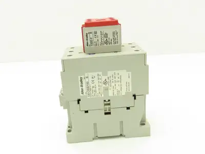 Allen Bradley 100S-C60DJ14C Safety DC Contactor Contact Block 24V Coil 600V 3PH