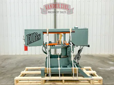 New | in-Stock ELLIS 1800 Horizontal Band Saws Michigan US | Vander Ziel Machinery Sales #480069