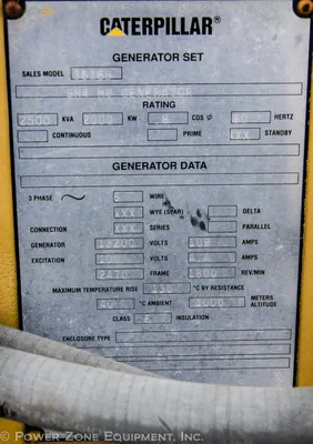 USED CATERPILLAR 3516B