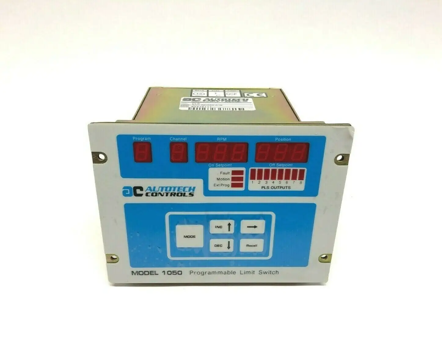 USED AUTOTECH CONTROLS 1050