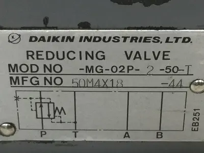 USED DAIKIN MG-02P-2-50-T