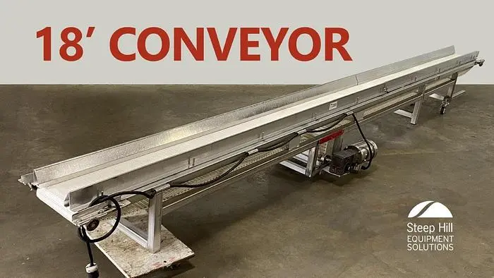18' Modular Belt Conveyor