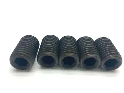 Steel M16 Cone Point Set Screw 25mm L 2mm Thread Pitch LOT OF 5 - New Other