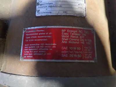 Used RIETSCHLE CEFE 6LV [01] Vacuum Pumps Ohio US | HGR 24 #727771